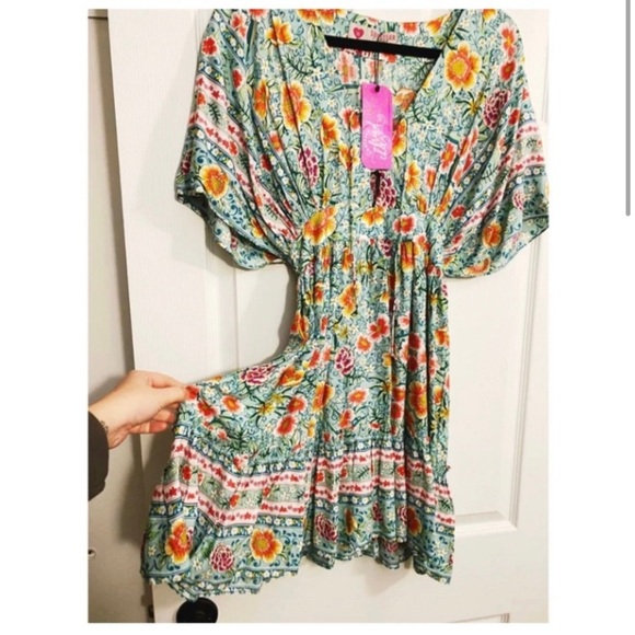 SOUTHERN FRIED CHICS Floral Boho Dress - Picture 3 of 6